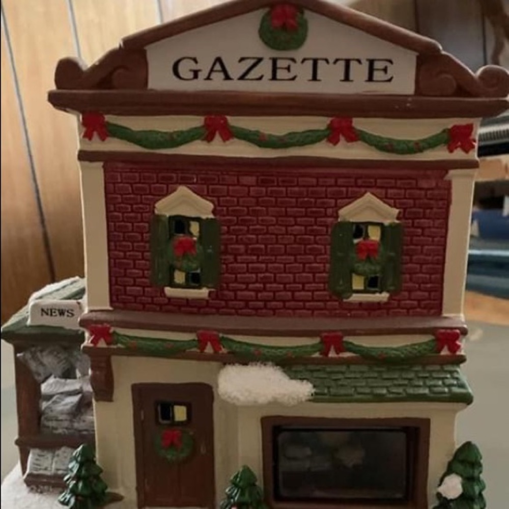 gazette for christmas village
